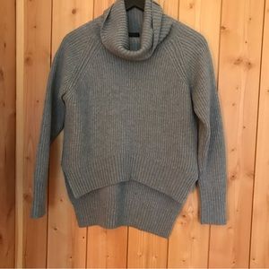Free People Grey Turtleneck Sweater
